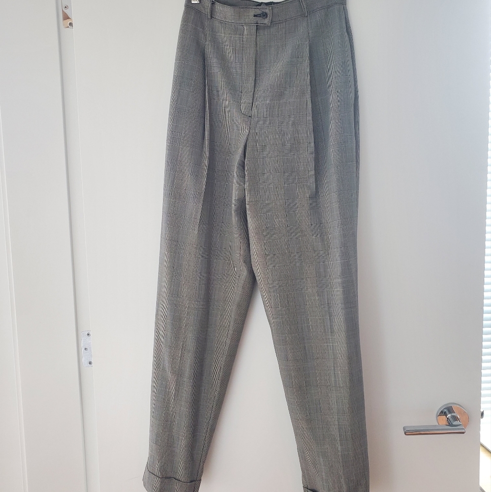 Plaid trousers